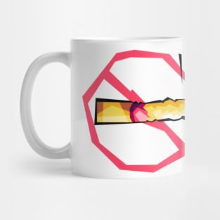 no smoking area in WPAP Mug